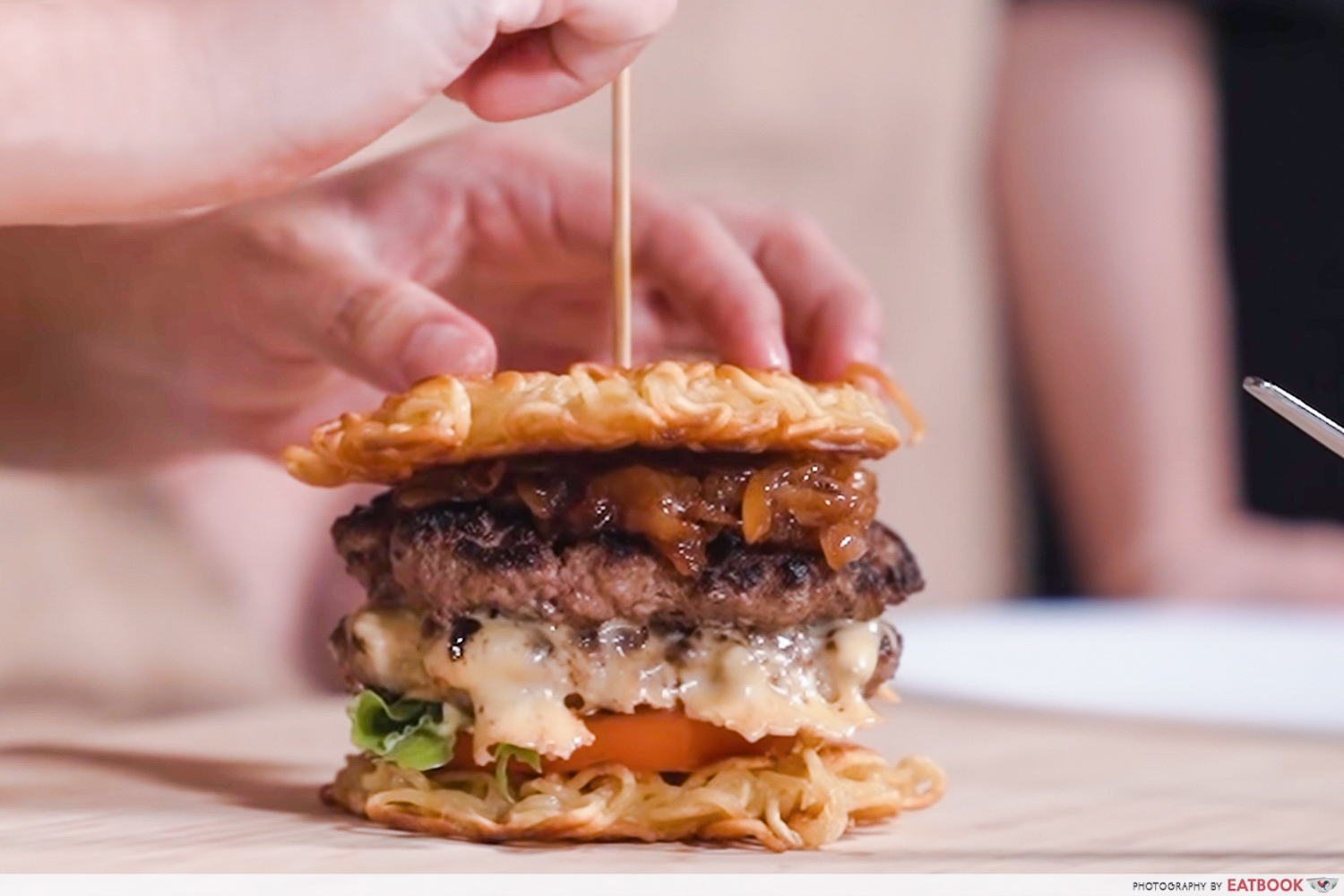 3-Course Indomie Meal - smash burger