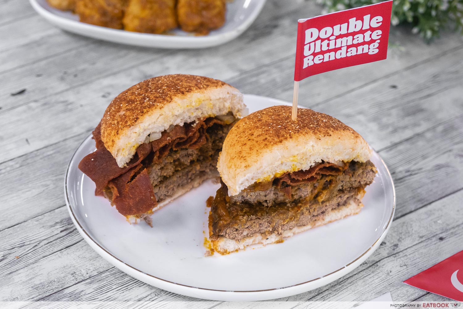 Burger King Rendang Burger -Double Ultimate Rendang Angus Beef Burger