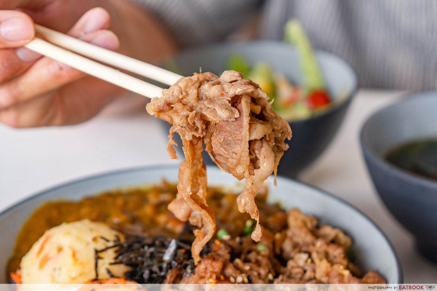 Donburi No Tatsujin - beef chuck tender meat