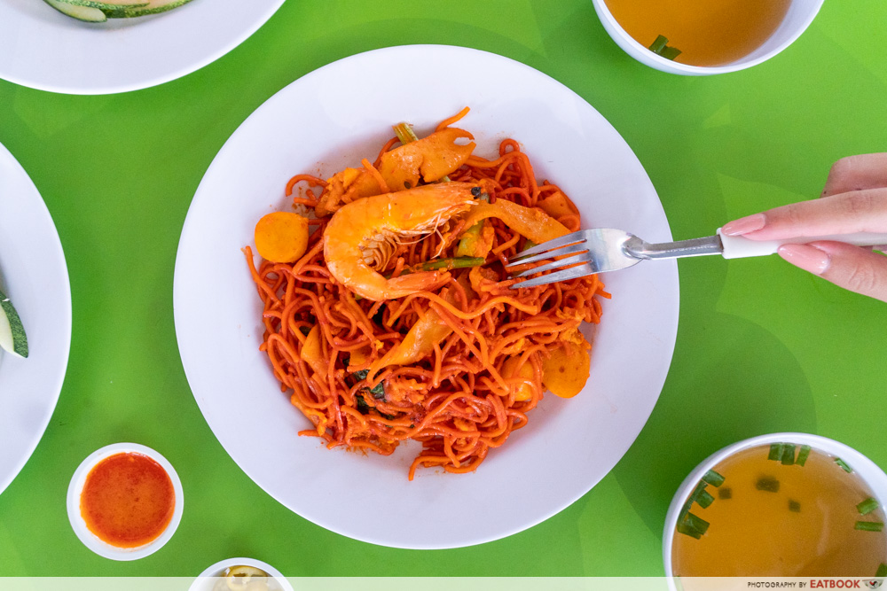 Jefri The Original Botak Chicken Rice - mee goreng