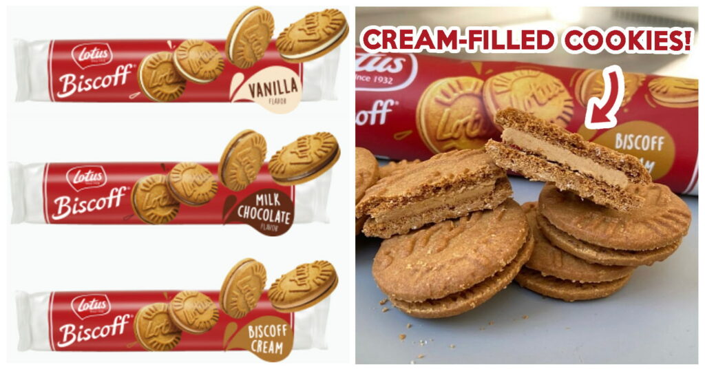 Lotus Biscoff Sandwich Cream Cookie - Feature Image