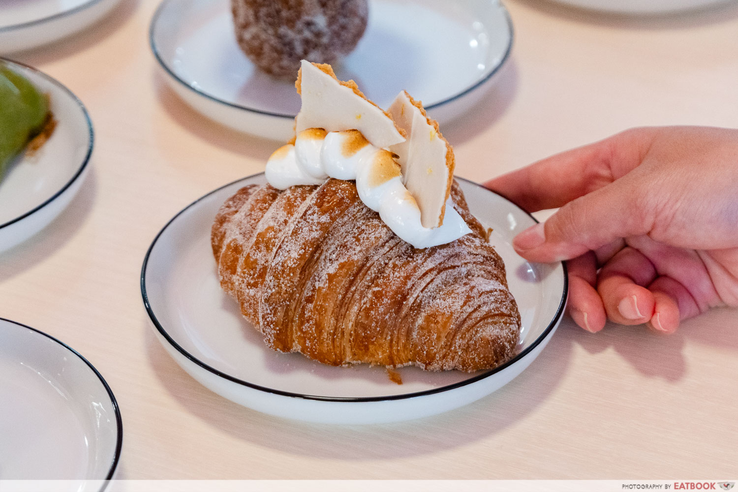 Mr Holmes Bakehouse - lemon meringue pie croissant