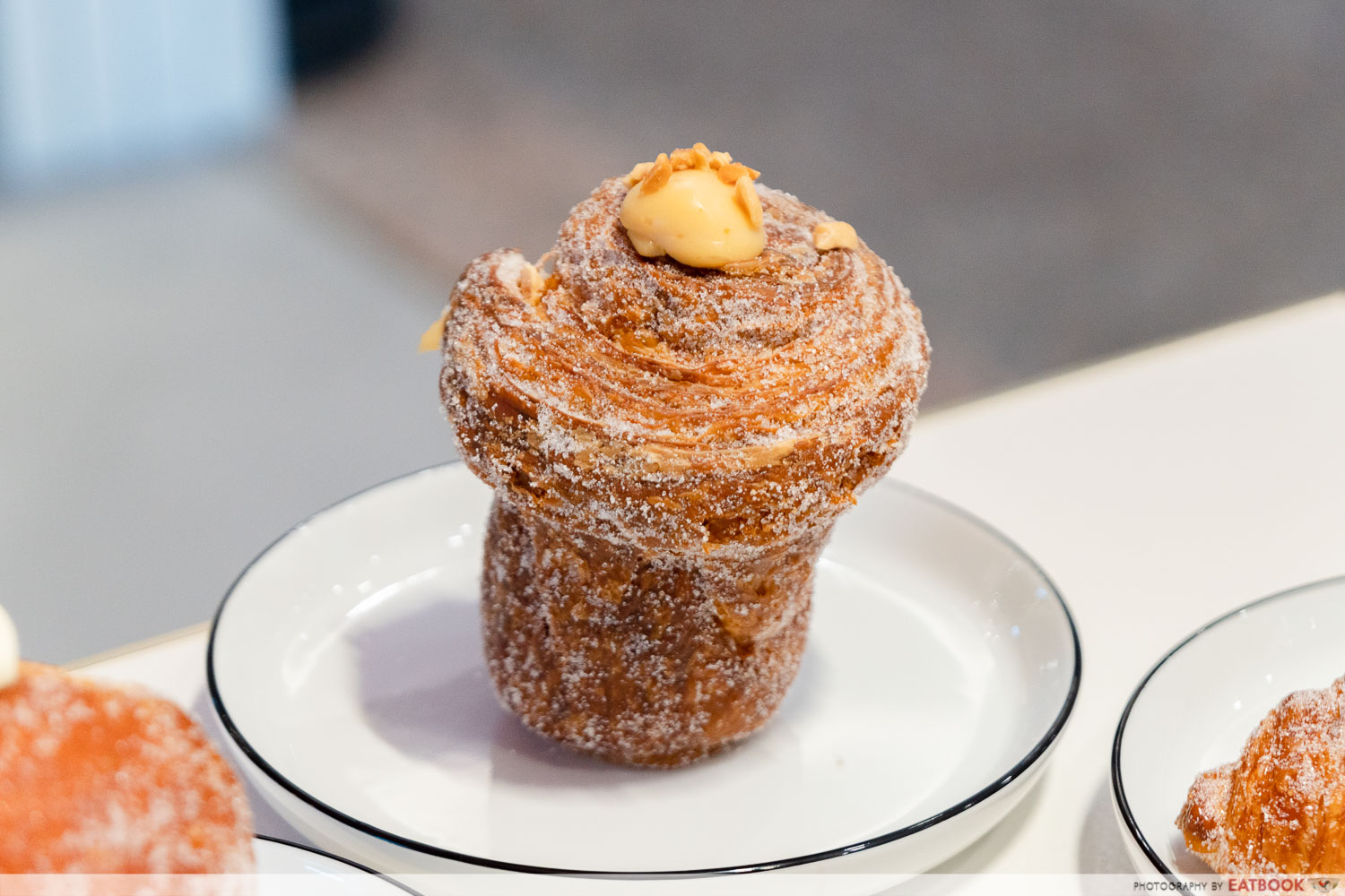 Mr Holmes Bakehouse - peanut butter milkshake cruffin