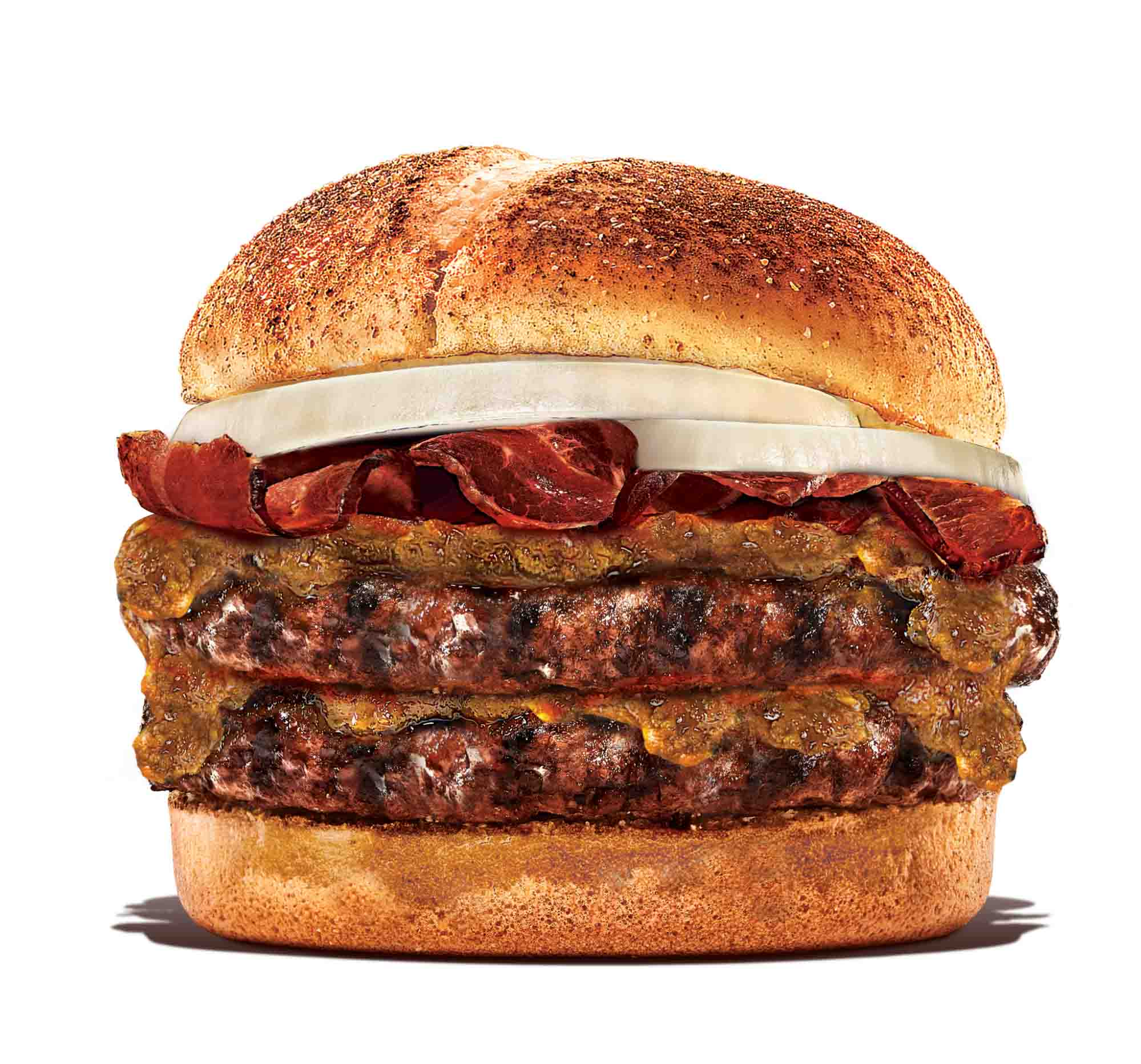 burger king rendang burger 2021 - angus beef burger