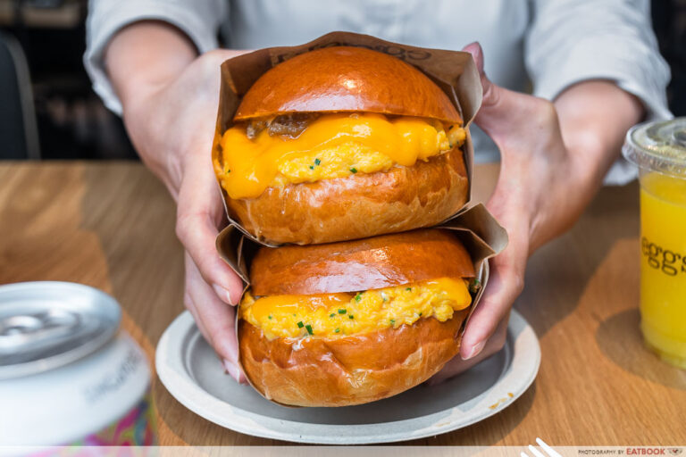 Eggslut Singapore Review Famous Loaded Egg Sandwich With Wagyu And