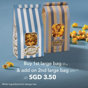 Garrett Popcorn Offers $3.50 Promotion On A Second Large Bag From Now ...