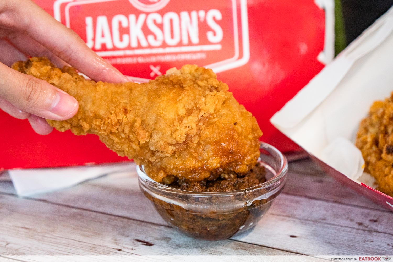 jackson's fried chicken - drumstick