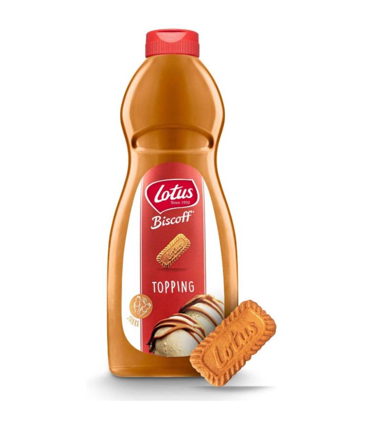 lotus biscoff topping sauce