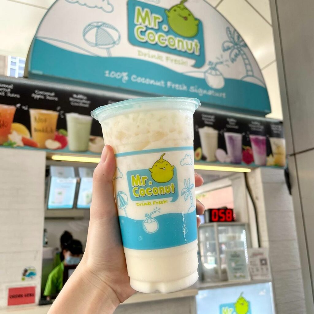 Mr Coconut To Open First Concept Store In Jurong Point This July