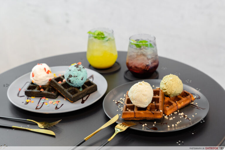 Naked Ice Cream Review New Cafe In Serangoon Has Waffles And Ice Cream