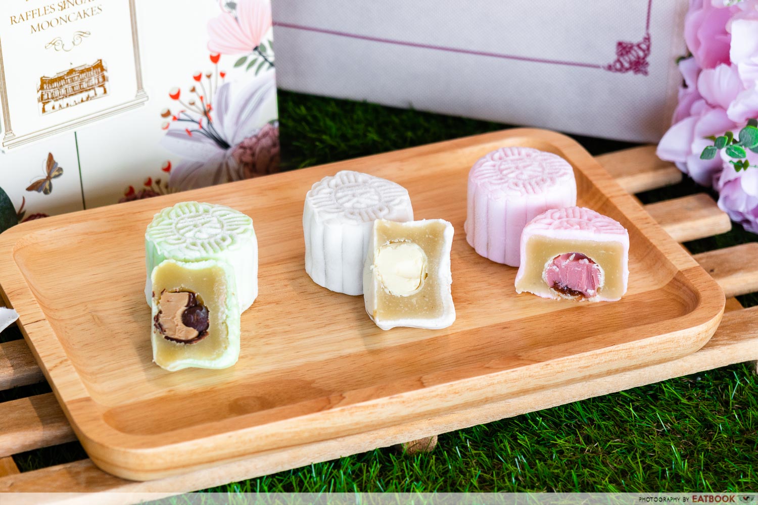 Raffles Hotel Has New Snowskin Mooncake Flavours Like Brown Sugar Rum