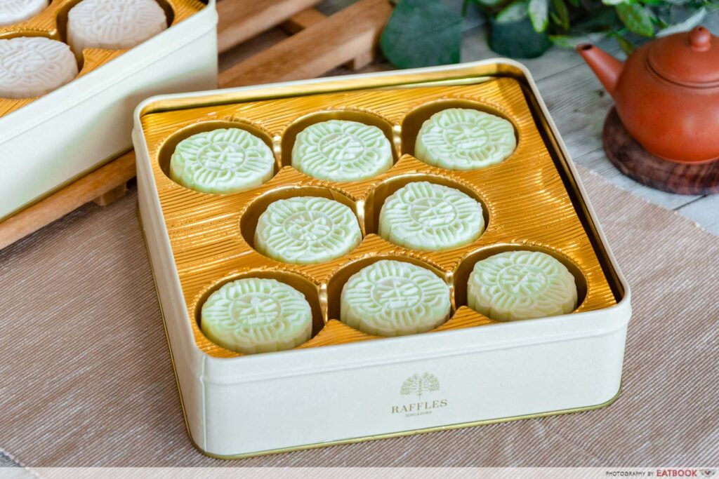 Raffles Hotel Has New Snowskin Mooncake Flavours Like Brown Sugar Rum