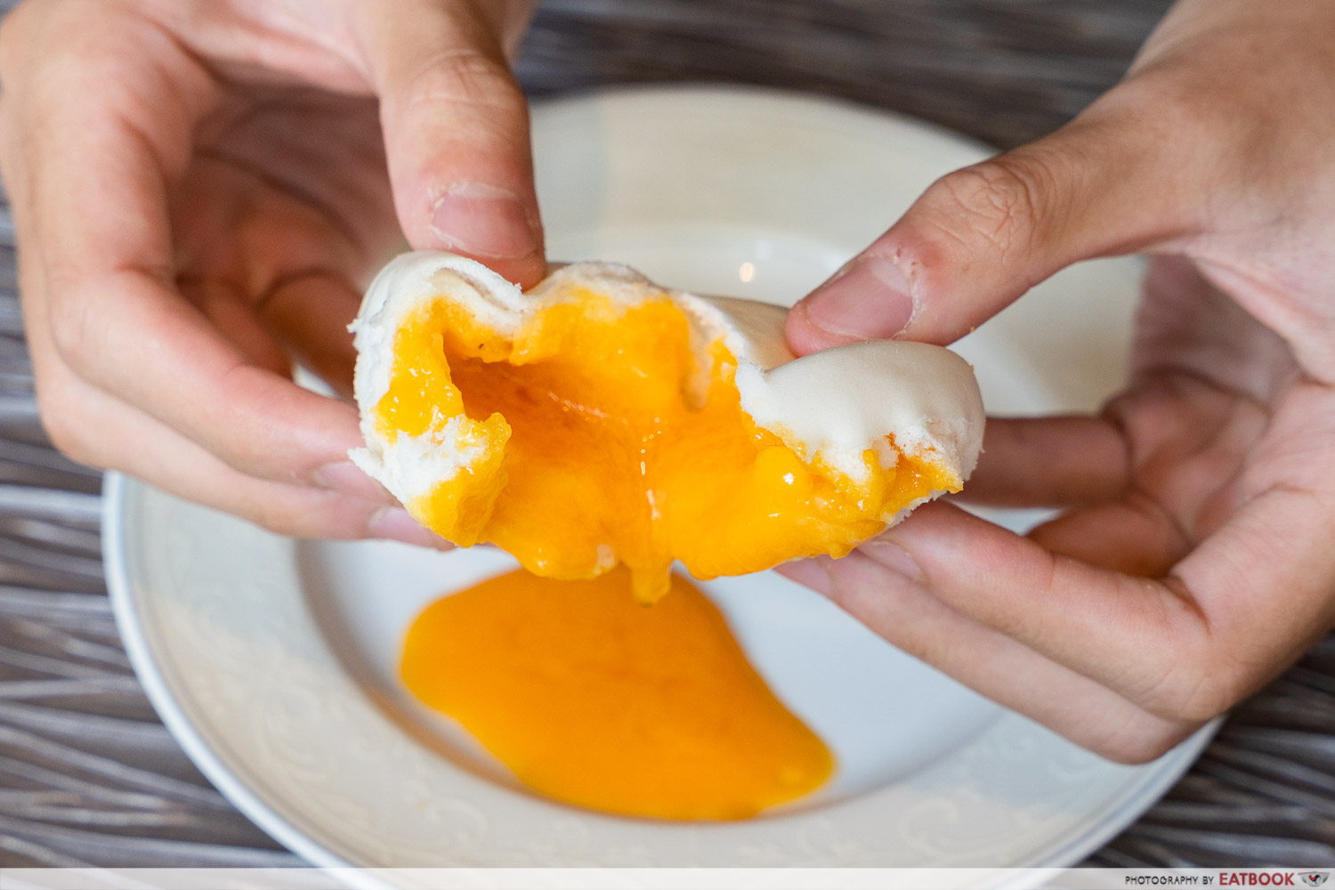 salted egg yolk bun paradise teochew