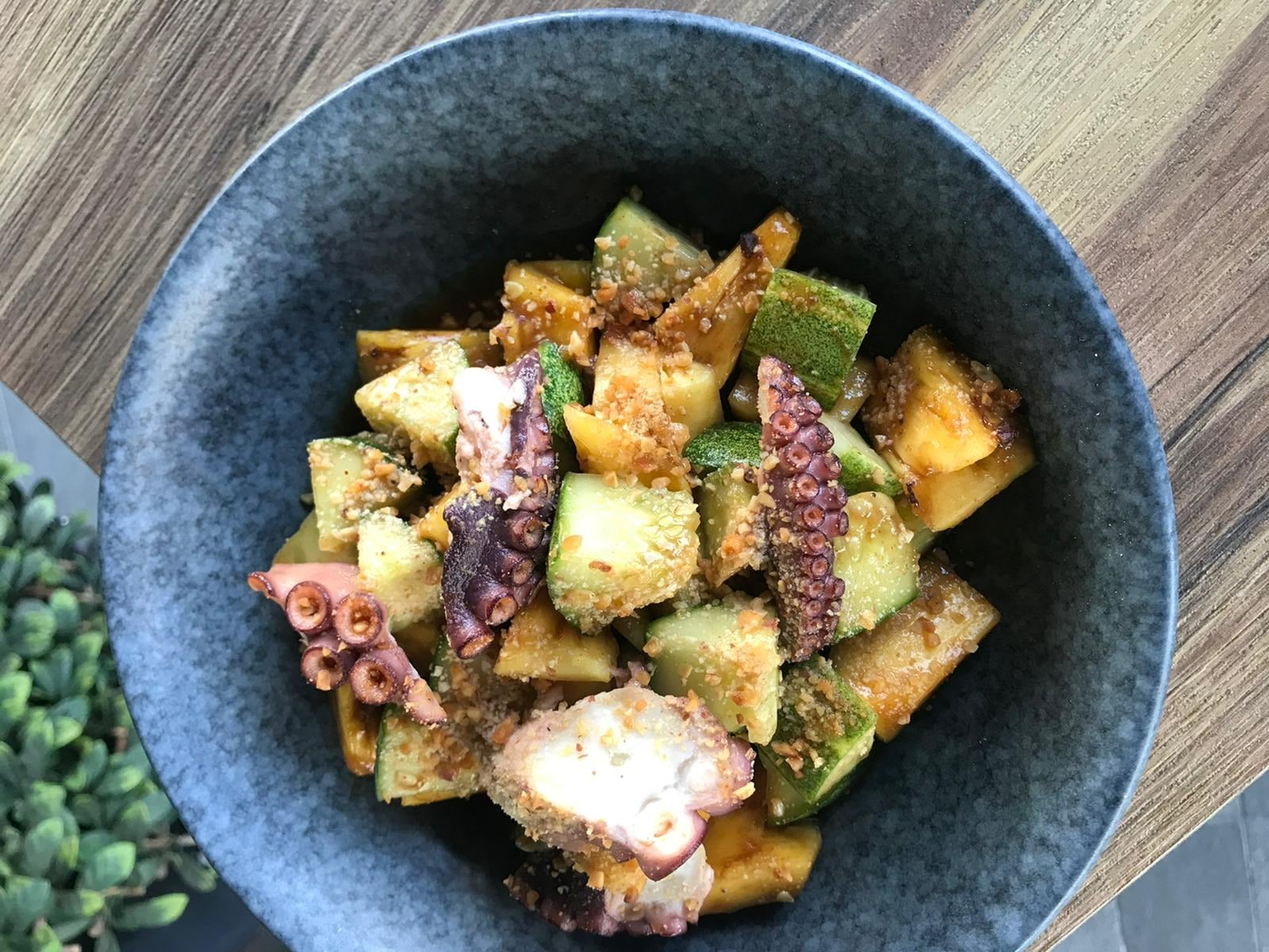 5 Senses Bistro - Octopus Rojak