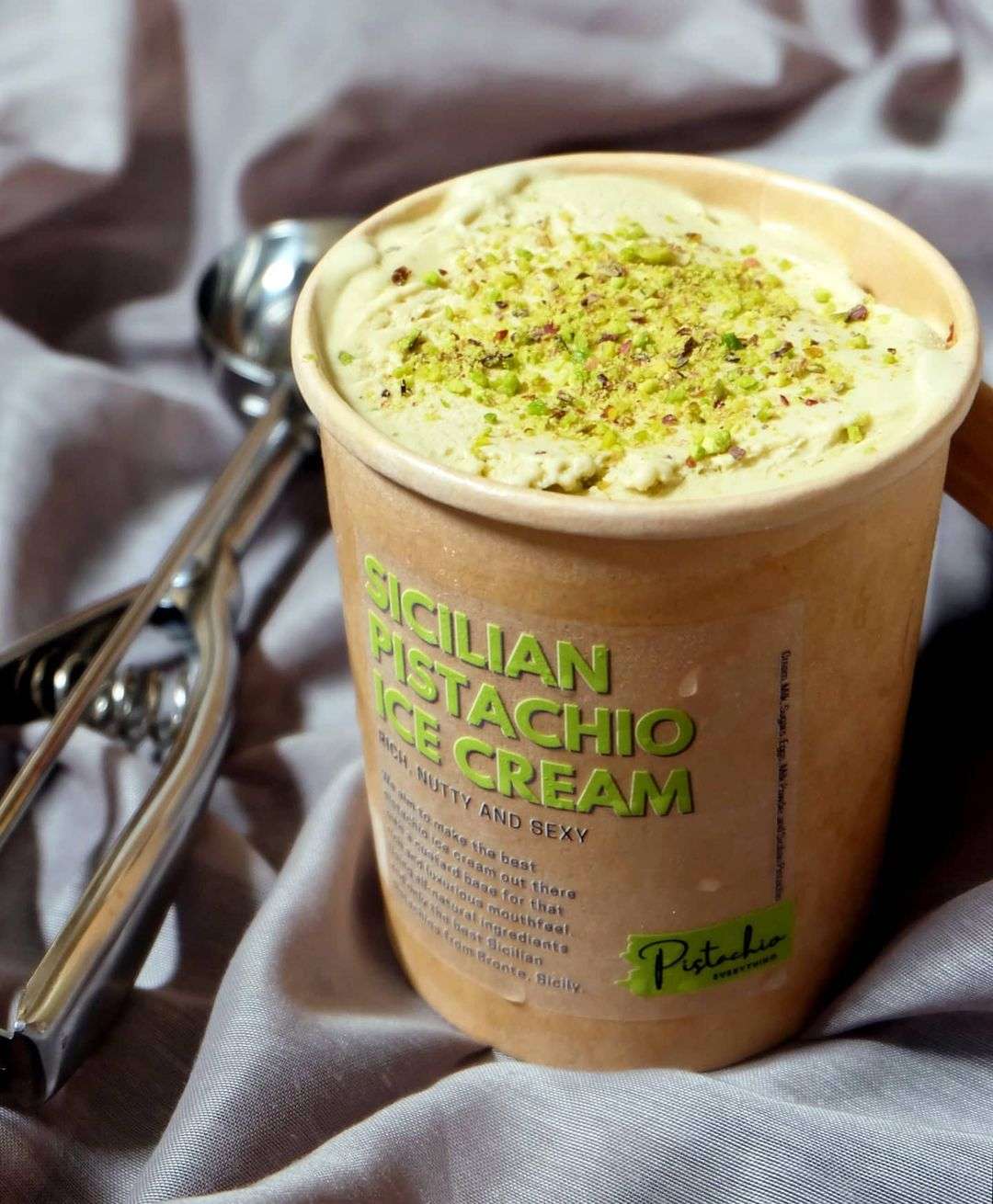 pistachio everything ice cream