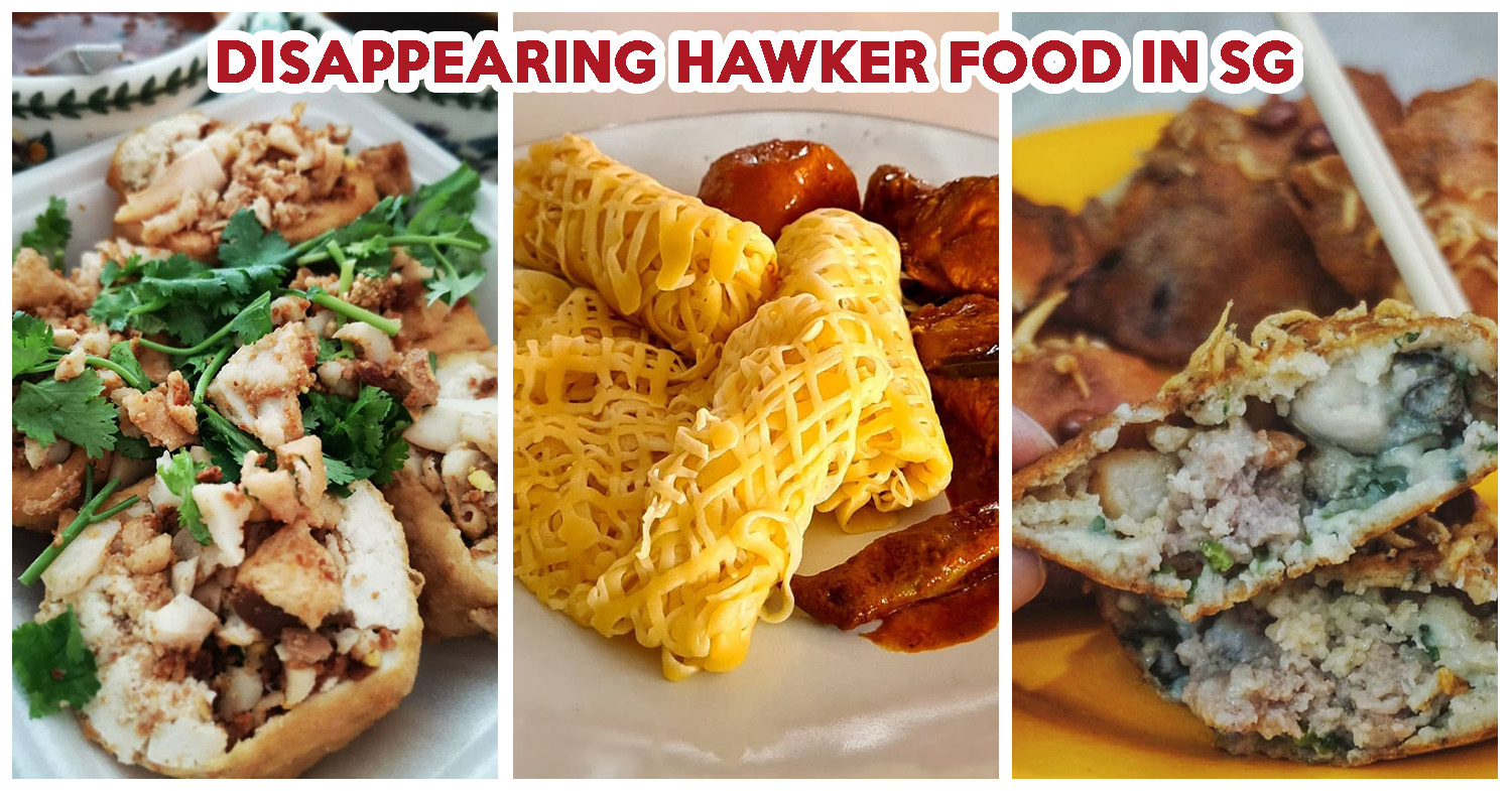 Rare hawker dishes in sg