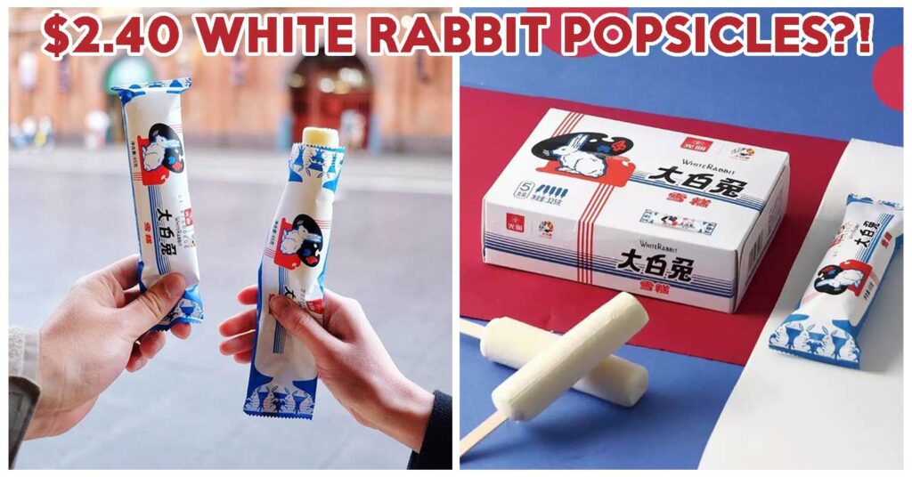 WHITE RABBIT POPSICLES