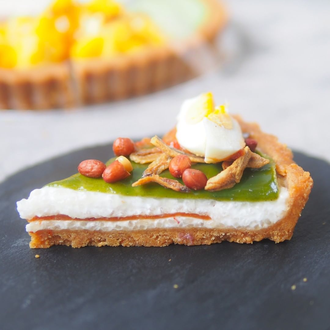 bits of whimsy - nasi lemak tart