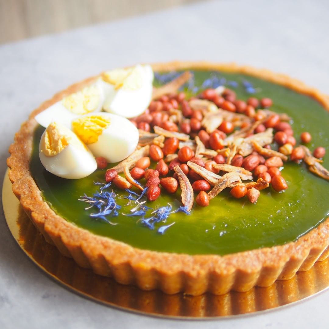 bits of whimsy - nasi lemak tart