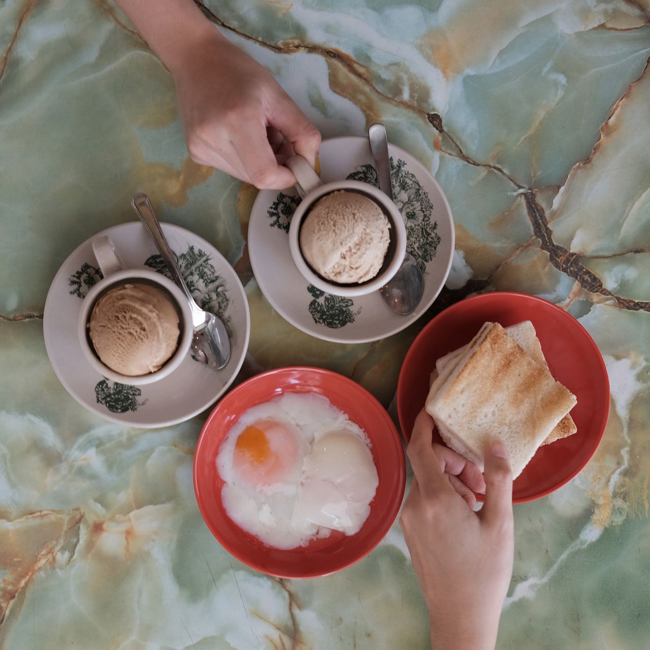 creamier kopi teh peng ice cream