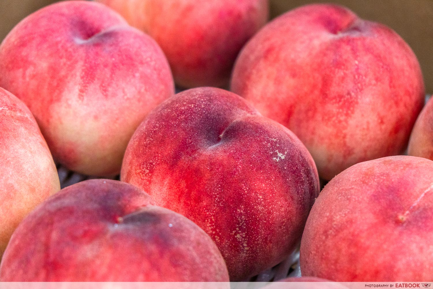 fukushima peaches - close up