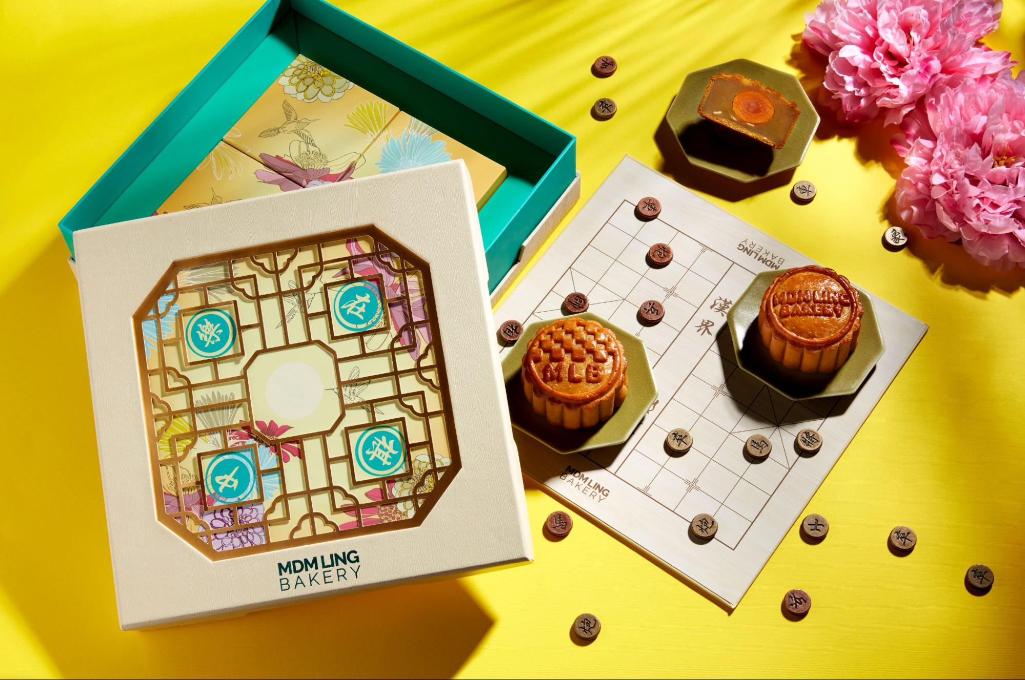 mdm ling mooncake chess set