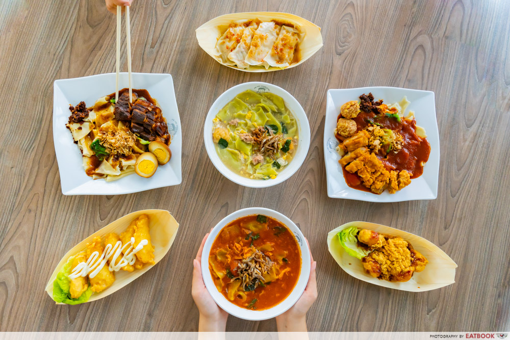 mr mee hoon kueh - flatlay