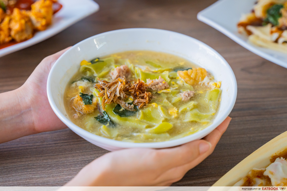 mr mee hoon kueh - original spinach mhk