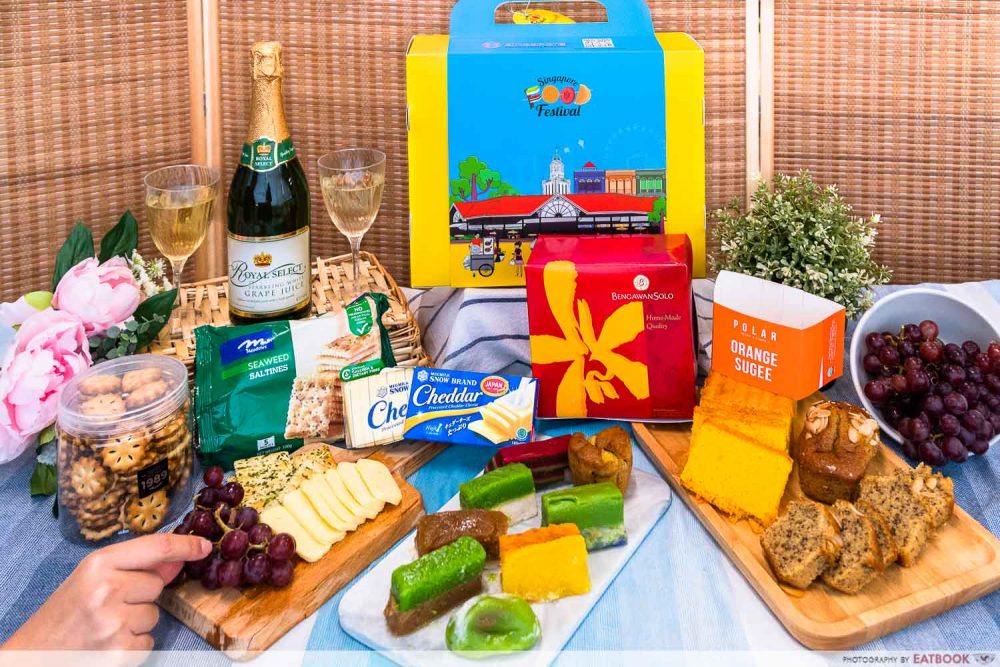 singapore food festival 2021 - glamping picnic