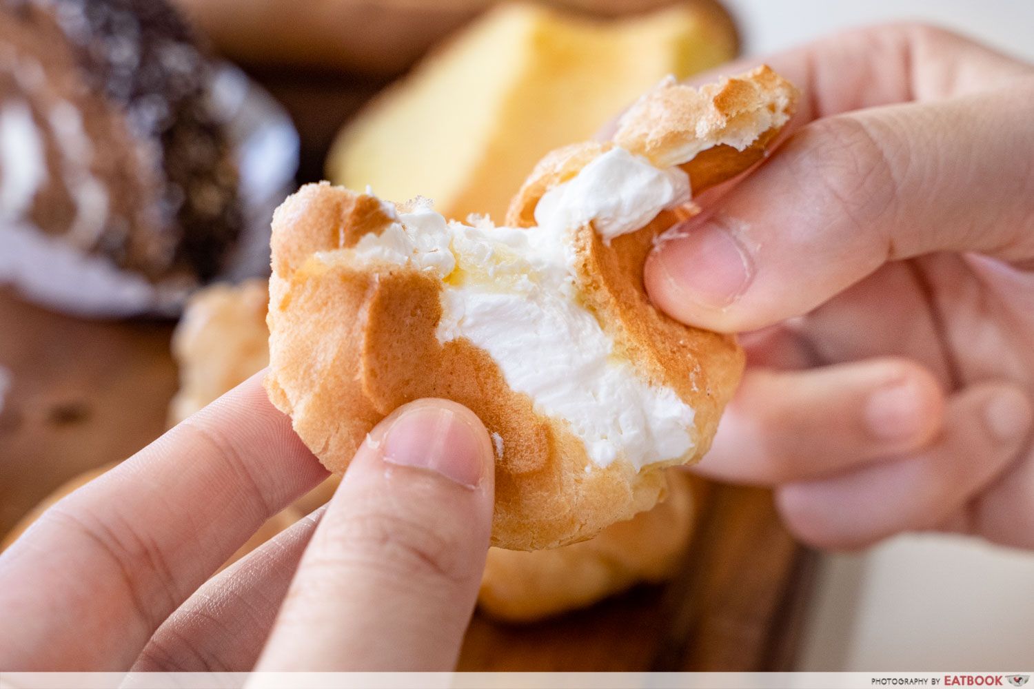 Hock ann confectionery custard puff