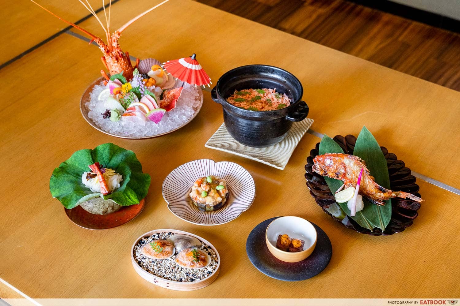 citi gourmet pleasures - keyaki assorted sashimi