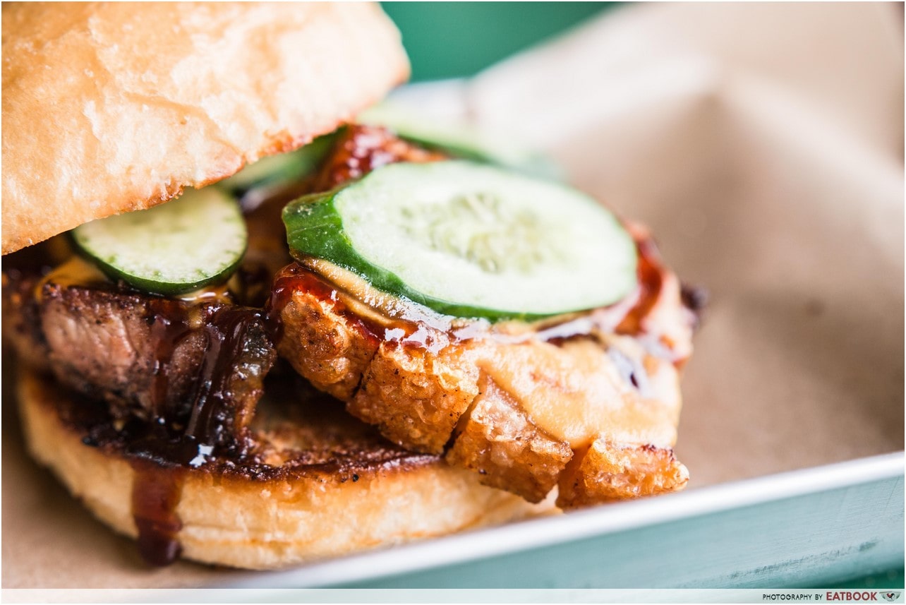 hambaobao - pork belly burger 