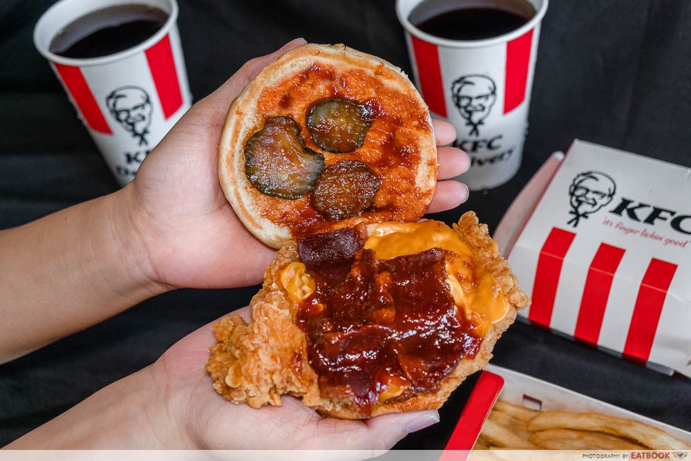 KFC’s New BBQ Cheese Zinger Comes With KFCheese, Crispy Turkey Bacon