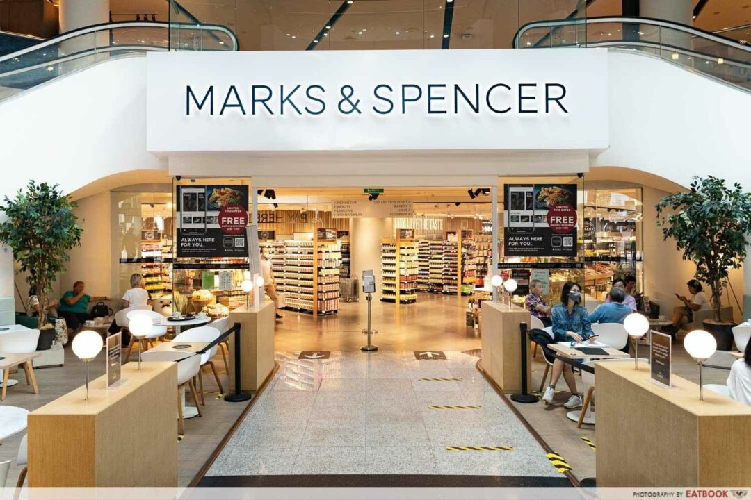 Marks & Spencer Wheelock Has The Biggest M&S Food Hall in Singapore ...