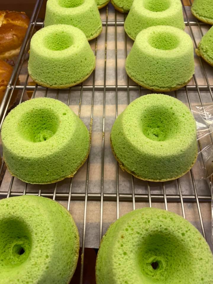 pandan chiffon cake