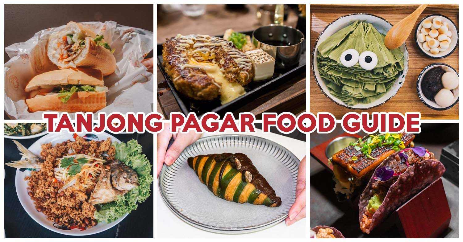 15 Tanjong Pagar Food Places For $1.50 Muffins, Chilli Crab Burger