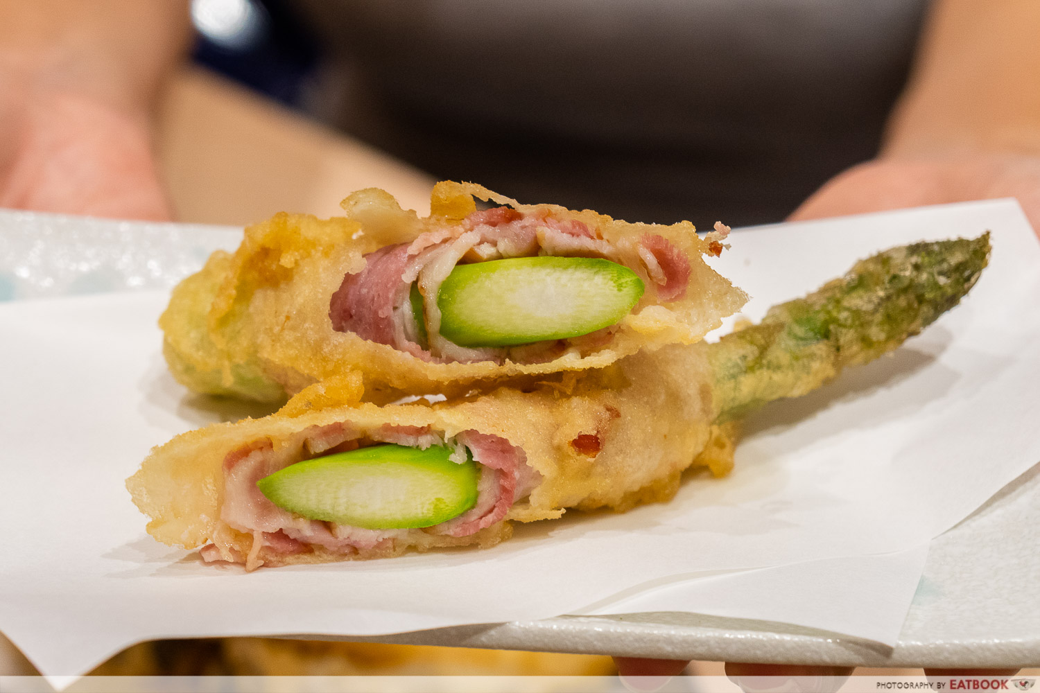 tempura makino - bacon asparagus