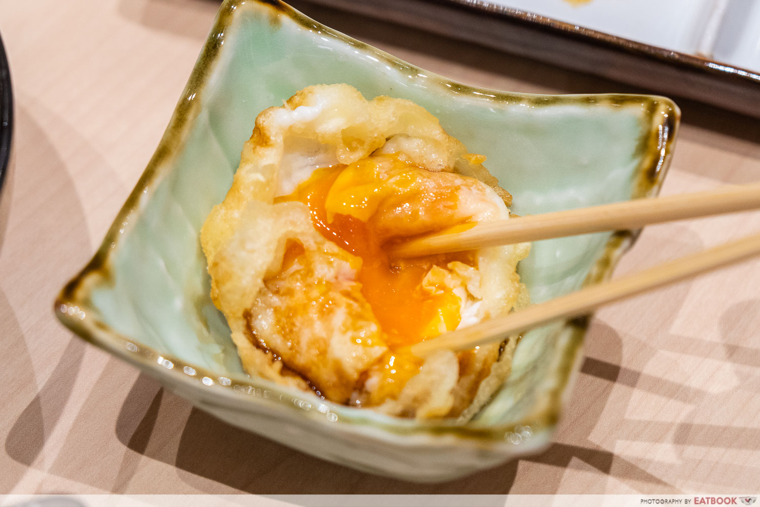 tempura makino - tempura egg