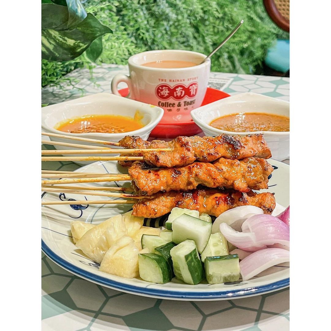 the hainan story - hainanese yuan yang satay