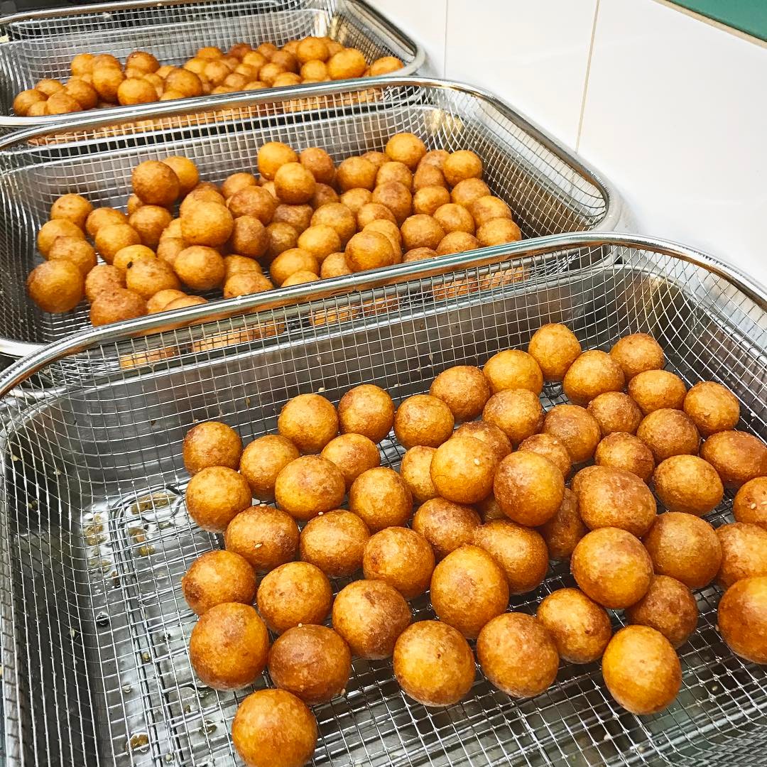 xiang xiang cooked food sweet potato balls