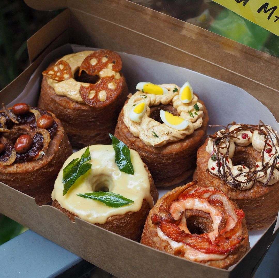 FLAKE: Savoury Cronuts In Flavours Including Mala, Nasi Lemak, And MentaikoCrab