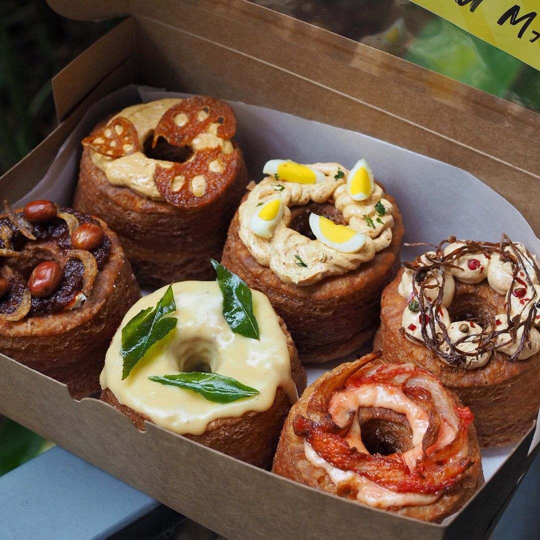 flake singapore savoury cronuts 