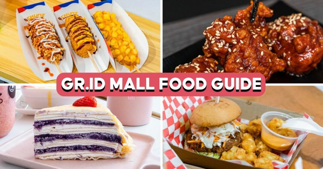 GRID MALL FOOD GUIDE COVER