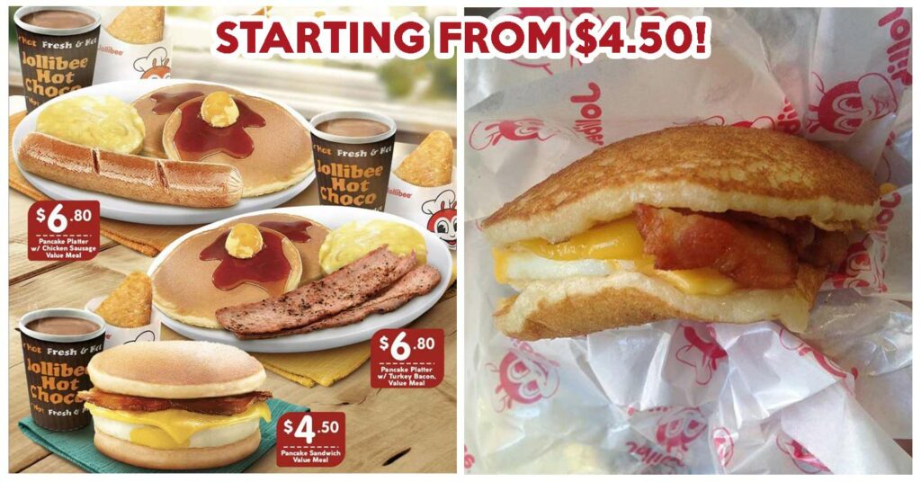 NEW JOLLIBEE BREAKFAST