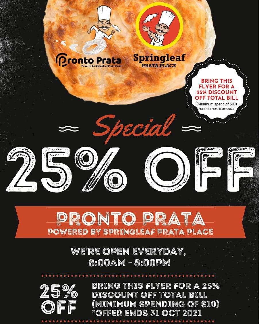 Pronto Prata Promotion