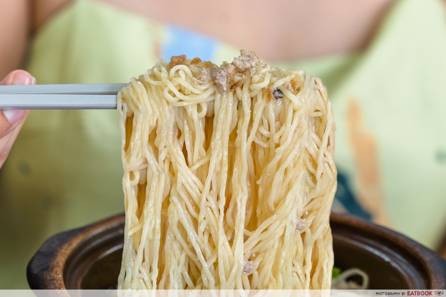 ah gong minced pork noodle - noodles