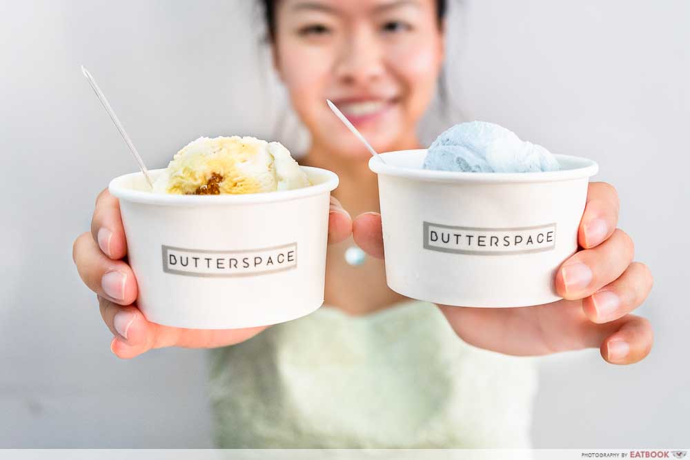 butterspace bakery - ice cream cup