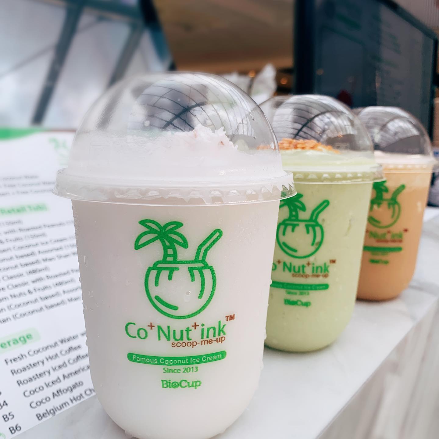 co nut ink coconut shake