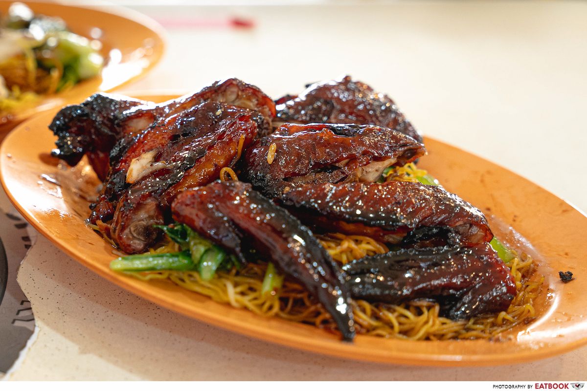 incredible roasted meat chicken wing noodle intro