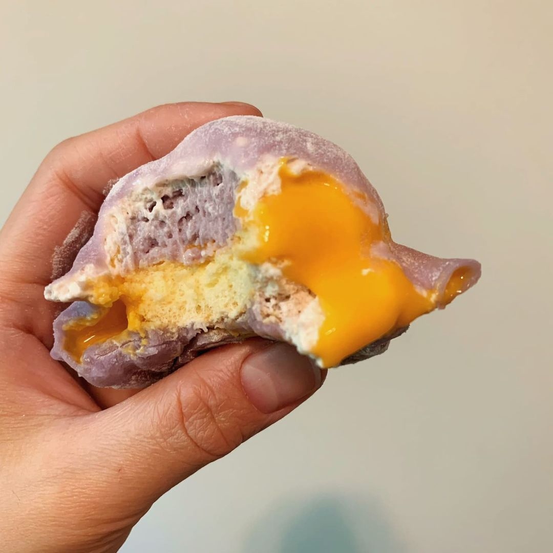 my little bakery taro & salted egg lava